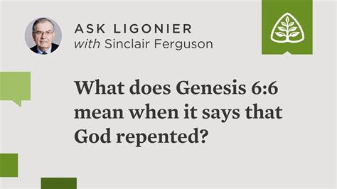 what does genesis 6 say